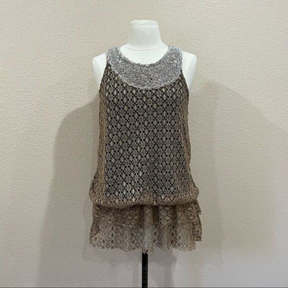 Vintage Crochet Sleeveless Top Small - Picture 3 of 13